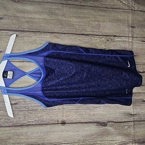 Nike Womens Dri Fit Racer Back Tank Top Sz XS Purple